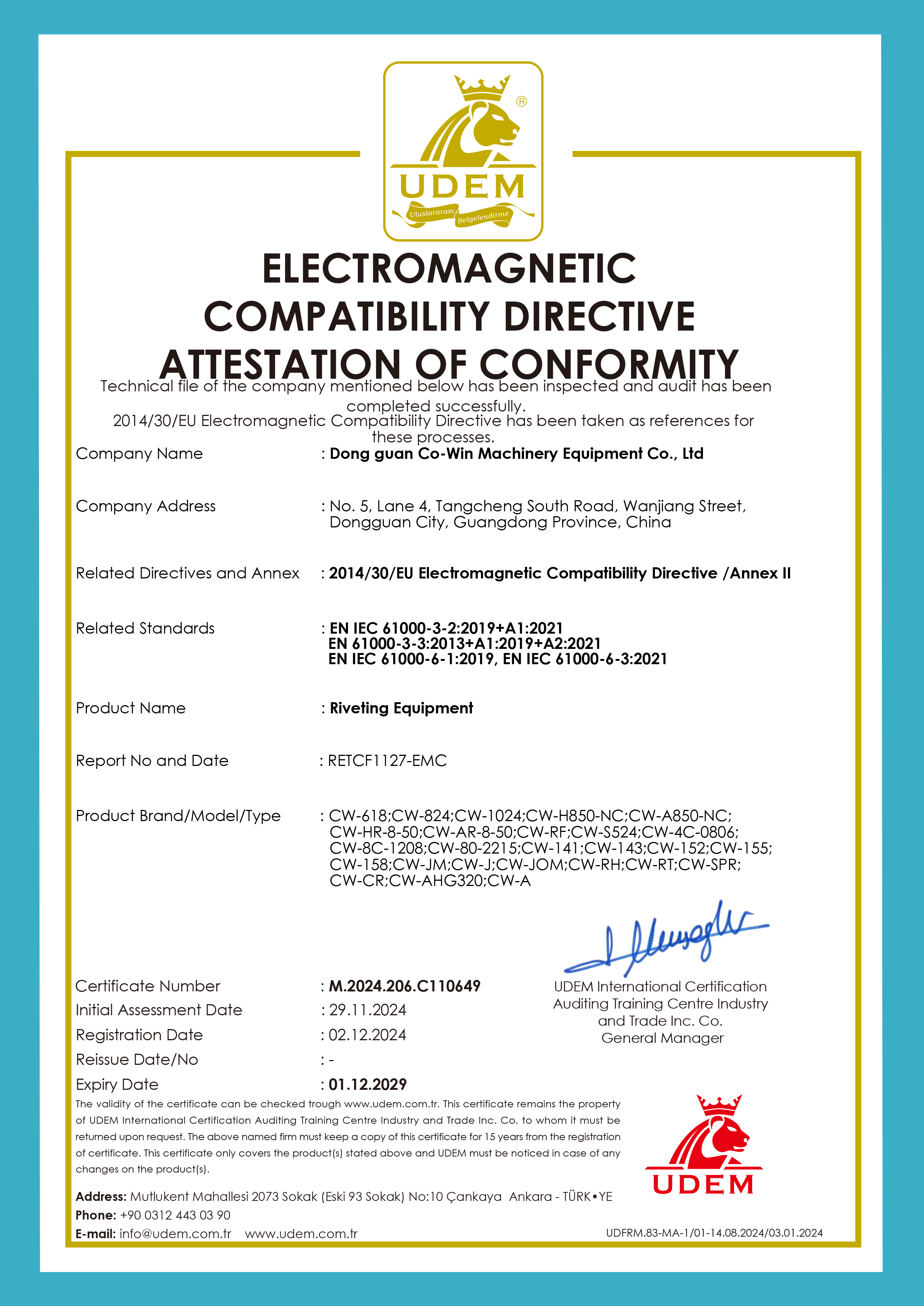 CW-RH-50C Self-Piercing Rivet Gun Machine