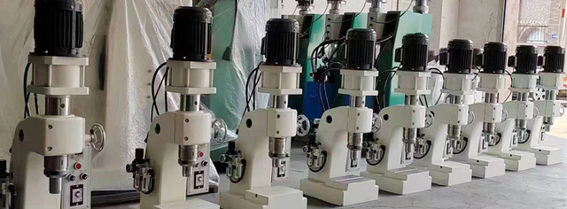 CO-WIN Orbital Riveting Machine Production Line - Industrial Track Riveting Equipment Manufacturing Floor