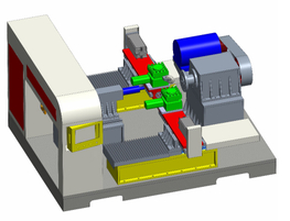 CW-1200 Heavy Duty Strong Spinning Double Knives CNC Spinning Machine